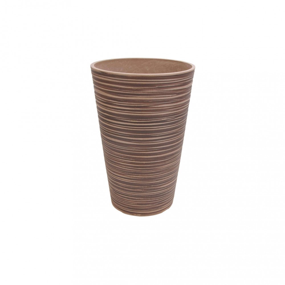 Vaso Grande In Fibra Sintetica Cm 41x41x60 KAM Bob Gardens