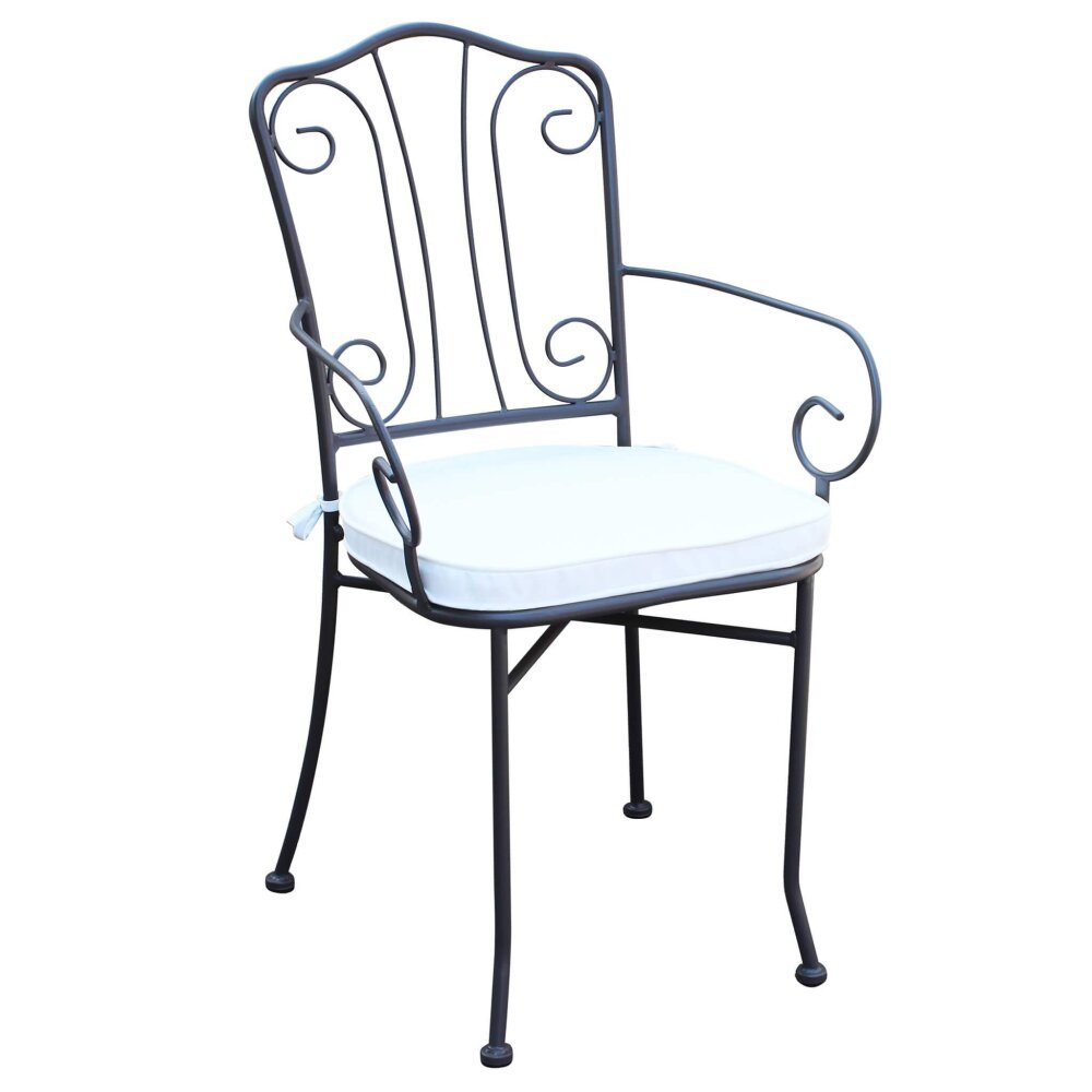 NEVIL – set tavolo da giardino con sedie in cm 160x90x74 h