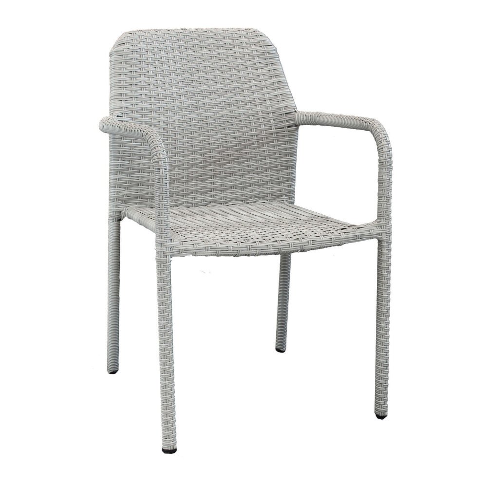 AXEL – set tavolo da giardino con sedie con piano in vetro 150×90