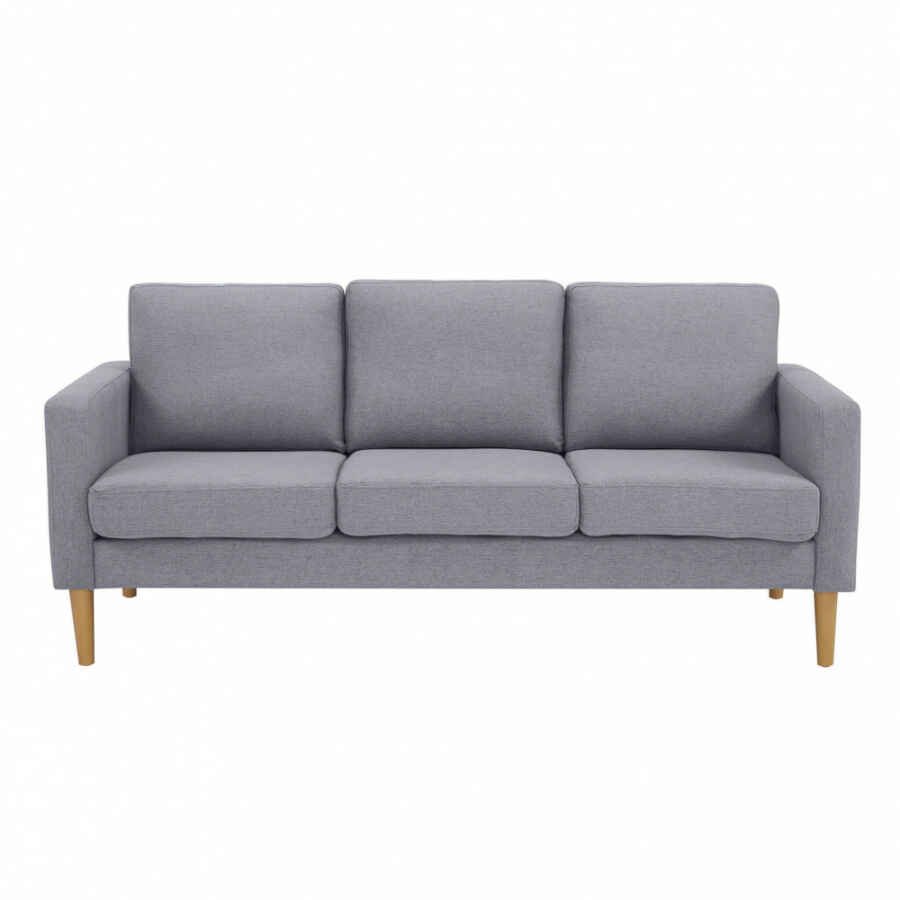 Divano 3 posti Scandinavo in Tessuto cm 177x73x82 – MANU