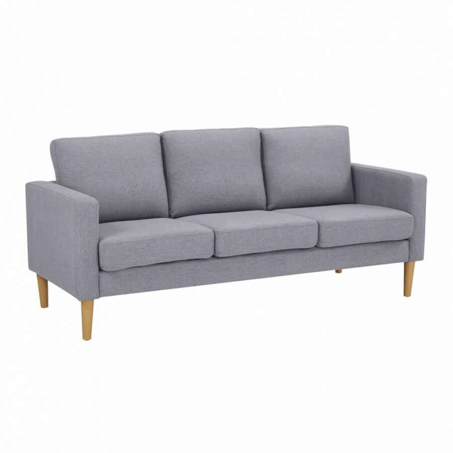 Divano 3 posti Scandinavo in Tessuto cm 177x73x82 – MANU