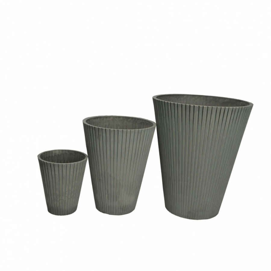 Vaso medio in Fibra sintetica cm 29x29x36 – KENNY