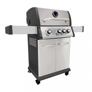 Barbecue 3 fuochi + 1 in Acciaio cm 122x57x114 – CHIANY