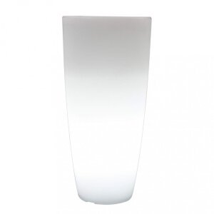 Vaso luminoso RGB con pannello solare cm 33x33x70 – LUCIUS