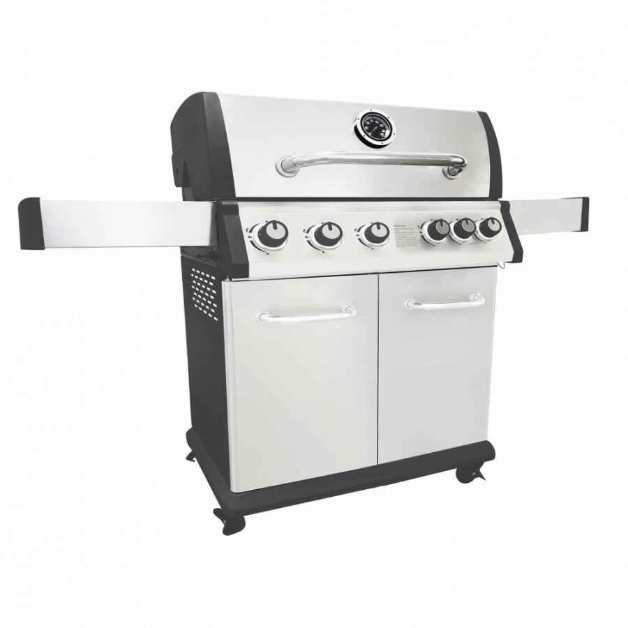 Barbecue 5 fuochi + 1 in Acciaio cm 144x57x114 – CHIANY