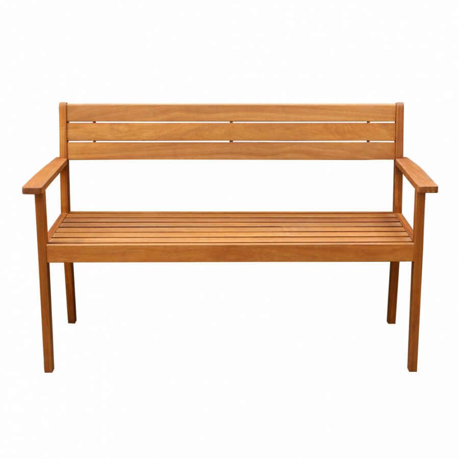 Panchina da Giardino 2 posti in Acacia cm 135x59x85 – HENDERSON