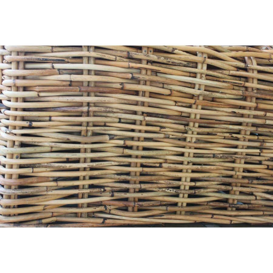 Divano da Giardino 2 posti con cuscino in Rattan naturale – NATUR