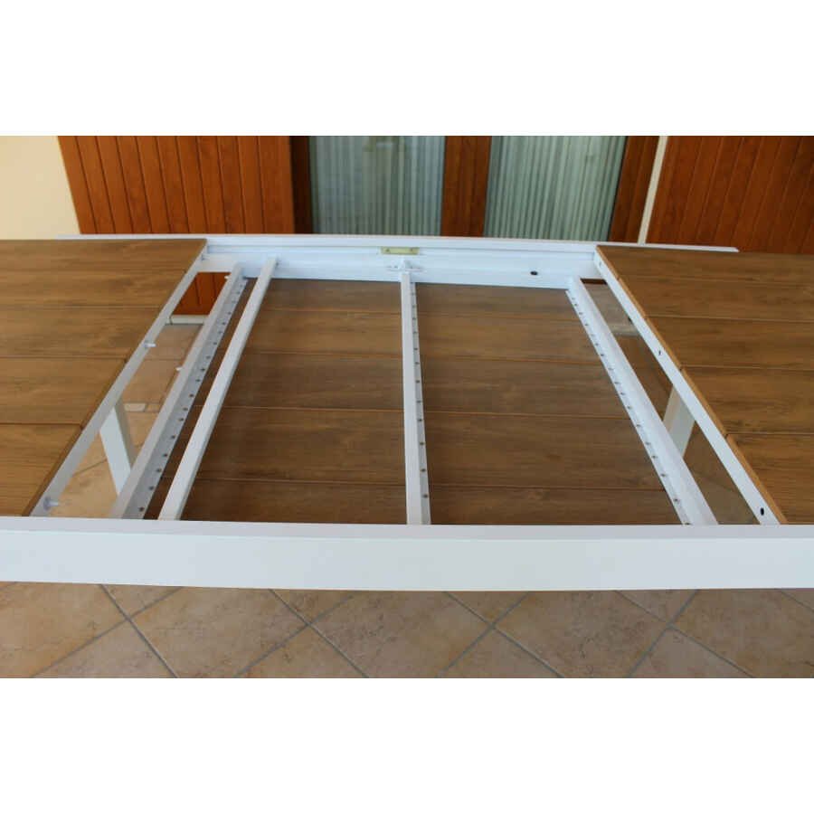 Tavolo da Giardino Allungabile piano in finto Legno 200-300×95 – URBAN