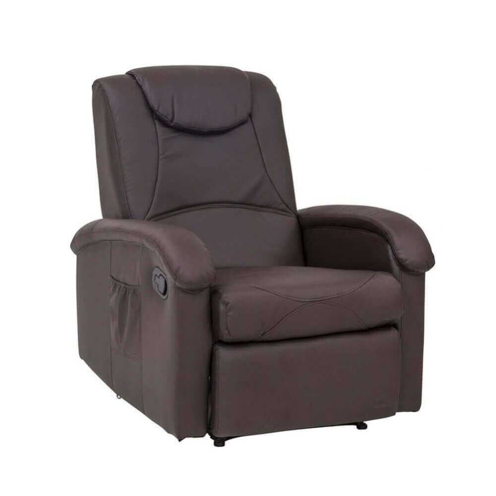 Poltrona reclinabile in Ecopelle cm 75x89x100 – NET