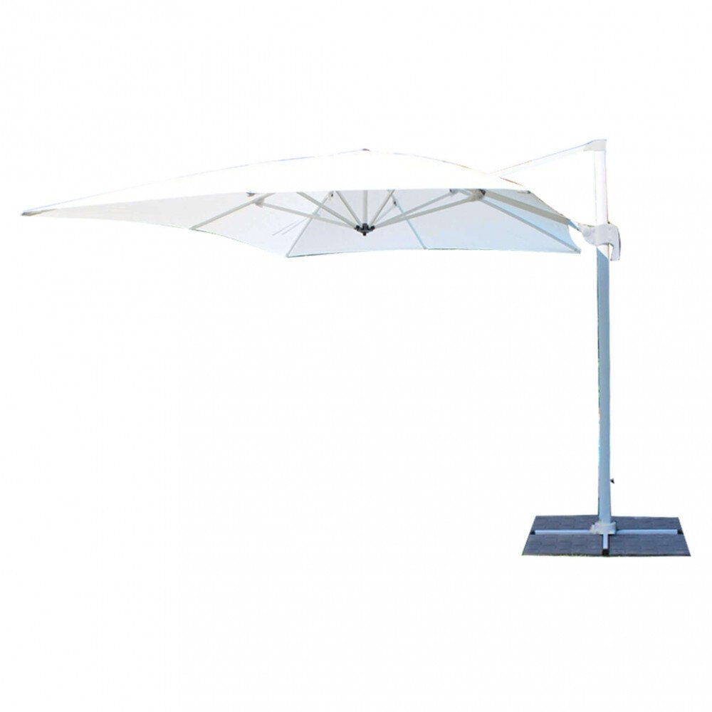 Ombrellone da Giardino decentrato 3×4 in alluminio,poliestere – IVAN