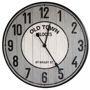 Orologio da parete XL in Legno cm 92x6x92 – LEYTON