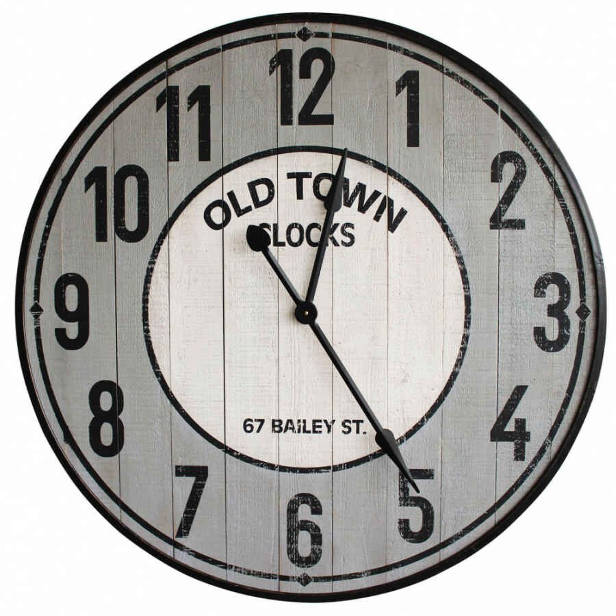 Orologio da parete XL in Legno cm 92x6x92 – LEYTON