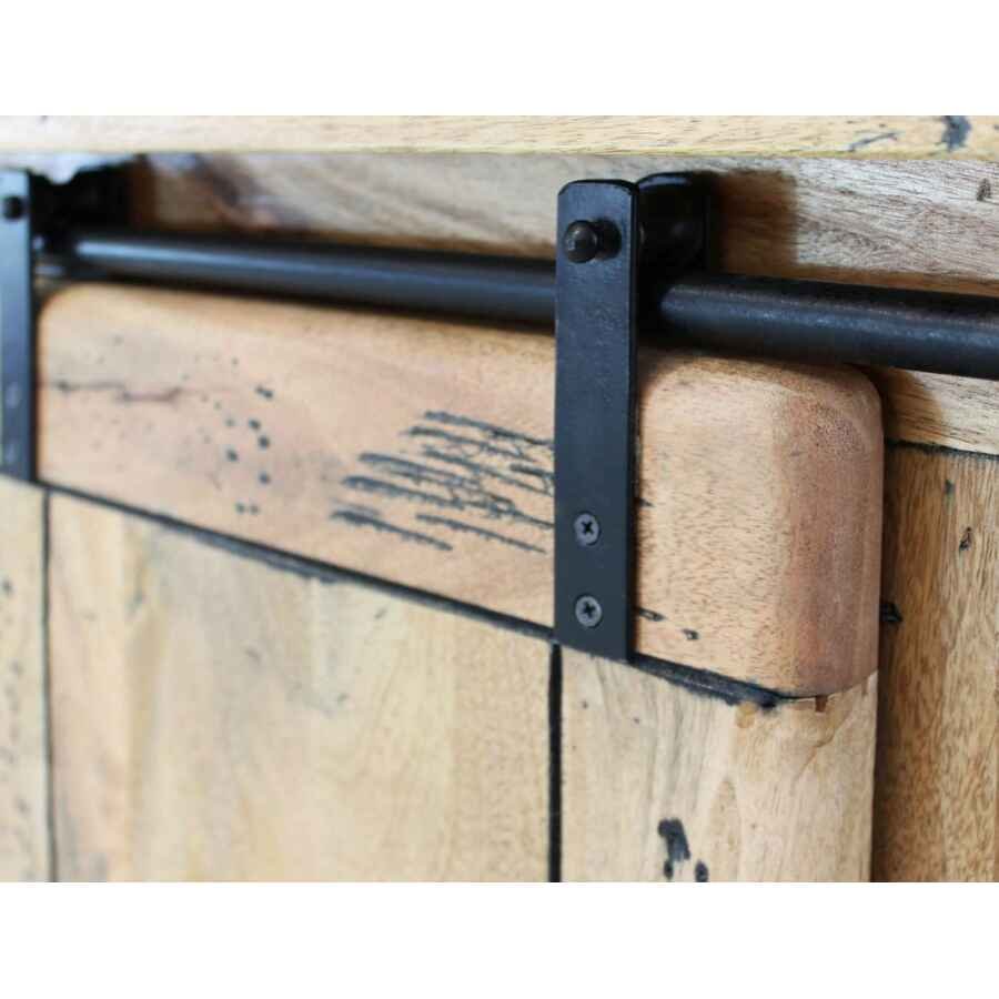 Cassettiera per soggiorno Industrial in Legno cm 90x45x100 – RICK