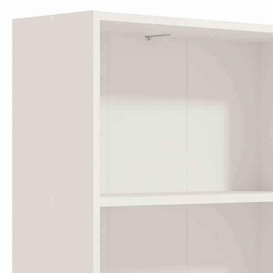 libreria cinque ripiani moderno minimal in legno cm 70 x 24,5 x 176,5 h – MADDI