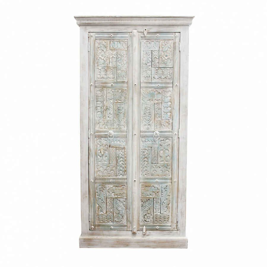 Armadio bianco in Legno cm 90x40x180 – MILLARD