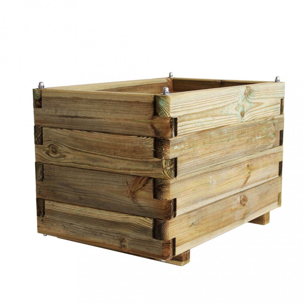In Legno da Giardino 60x40x40 h in cm 60x40x40 – FLOWER