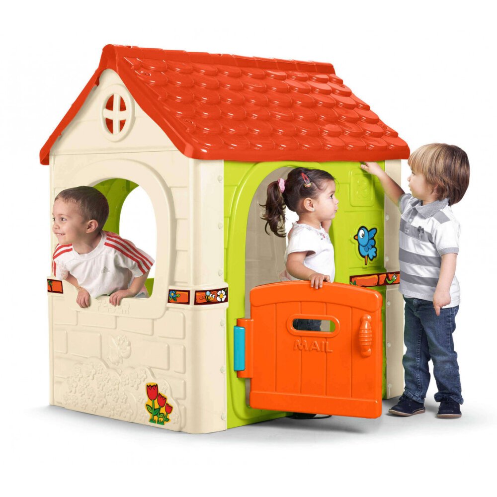 Casetta da Giardino per bambini in Plastica cm 85x108x124 – FANTASIA