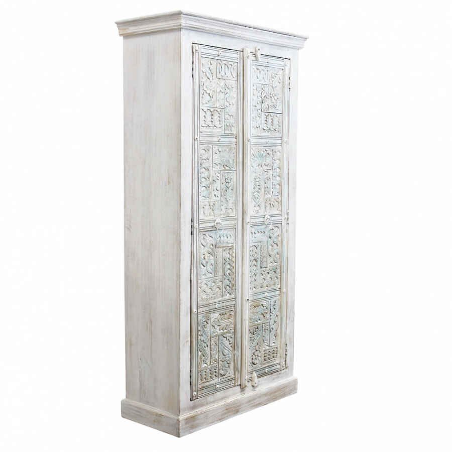 Armadio bianco in Legno cm 90x40x180 – MILLARD