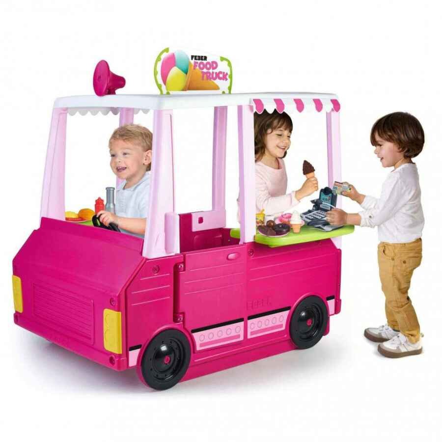 Casetta da Giardino per bambini in Plastica cm 130x108x134,5 – FOOD TRUCK