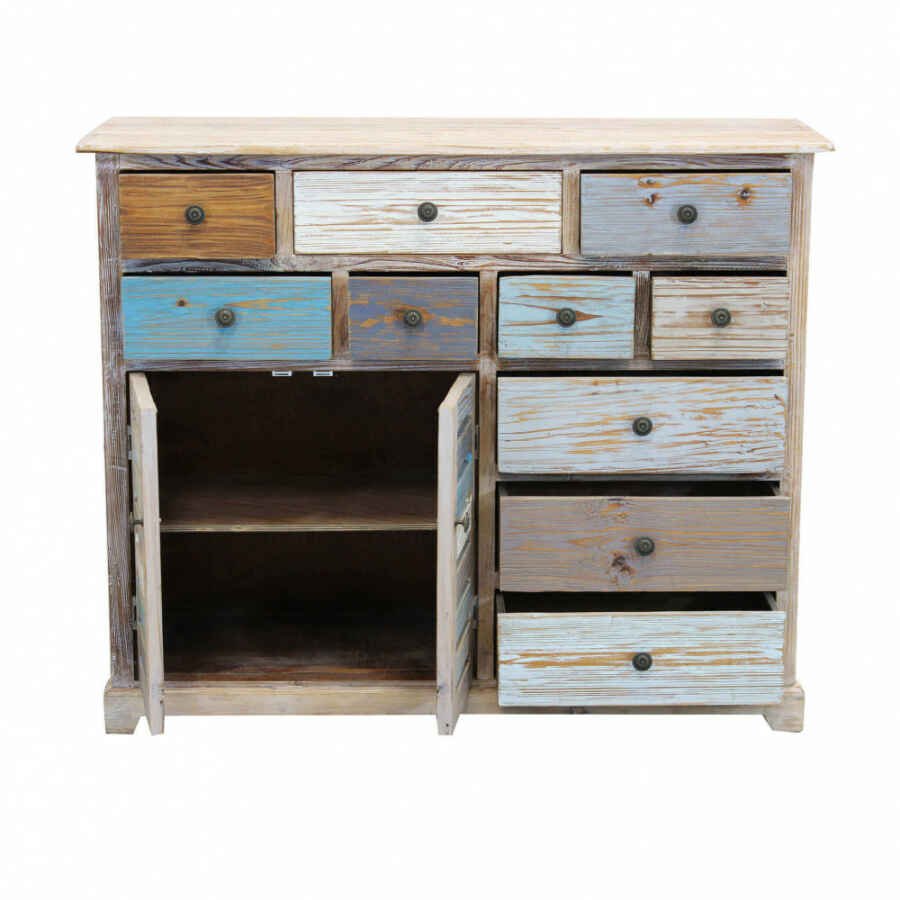 Credenza colorato in Legno cm 108x38x89 – FREDDY