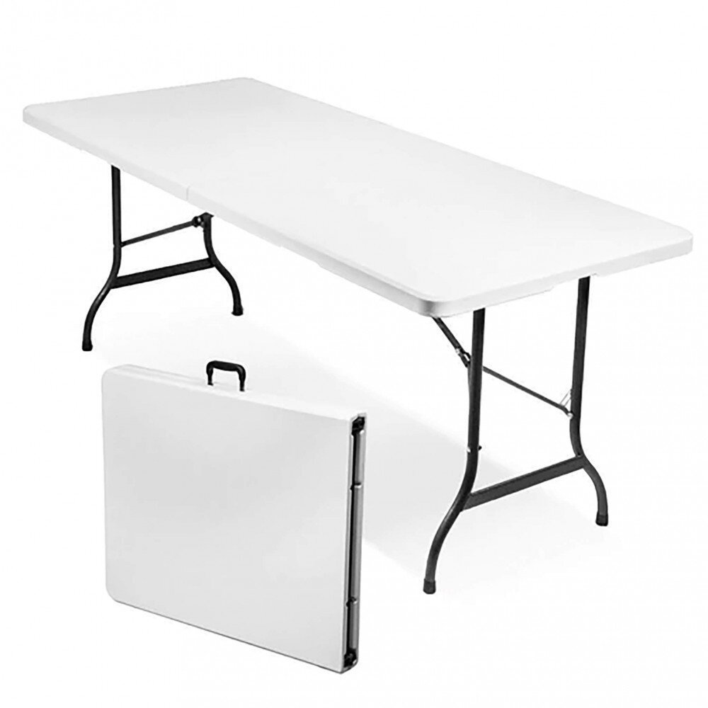 Tavolo Catering Pieghevole Salvaspazio e ABS cm 180×74 – DUNCAN