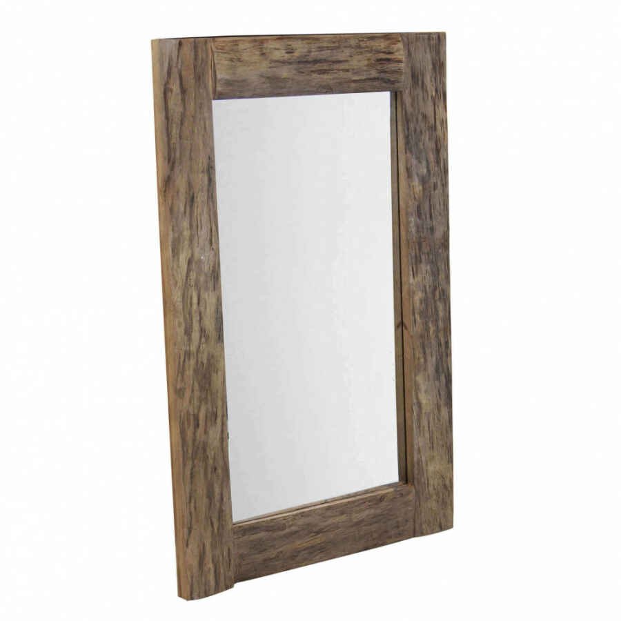 Specchio con cornice in Legno cm 71,5x4x110 – HUGH