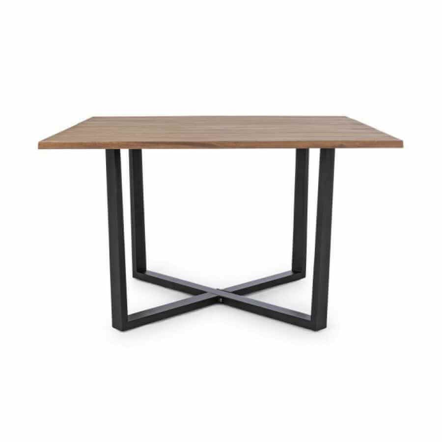 Tavolo da giardino in legno FSC 130X130 – HELSINKI