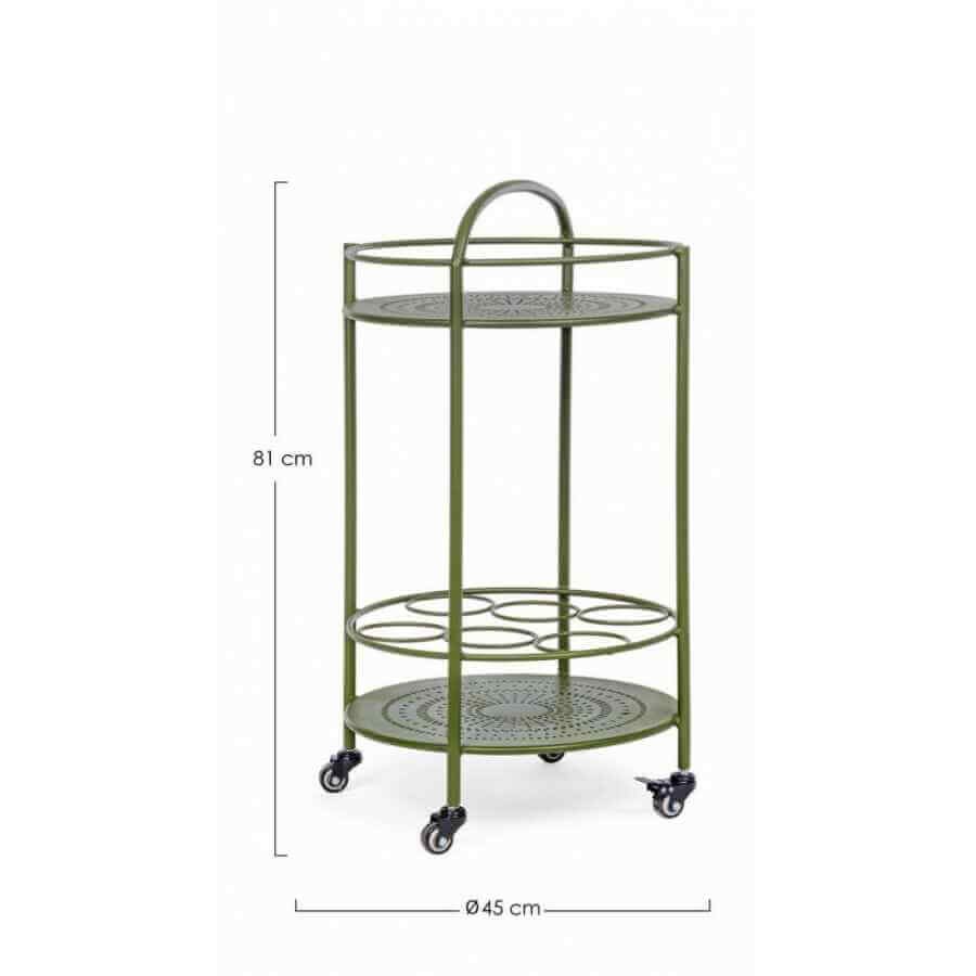 Carrello con porta Bottiglie – BURTON