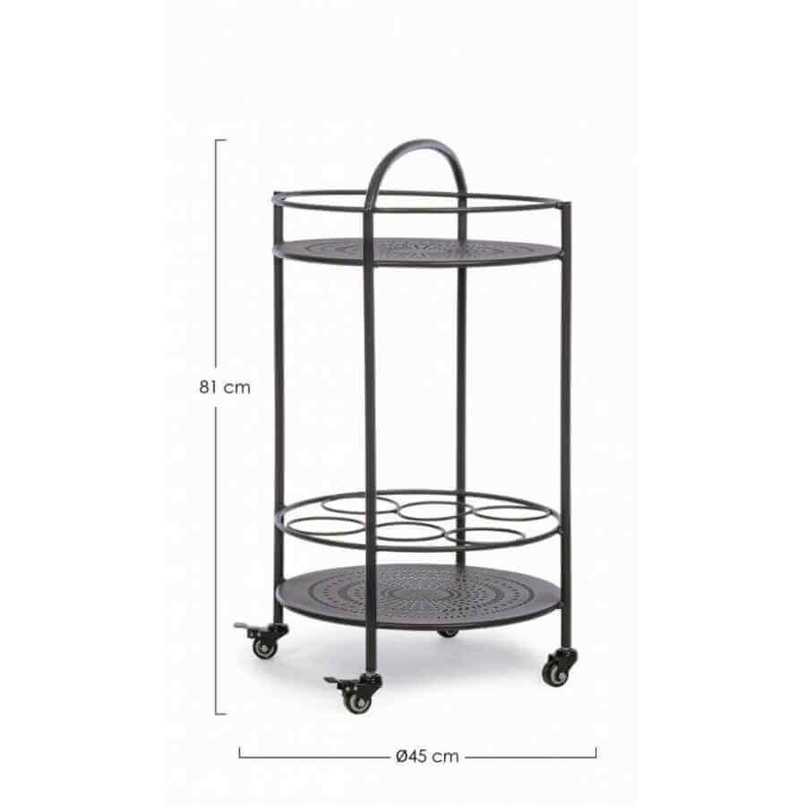 Carrello con porta Bottiglie – BURTON