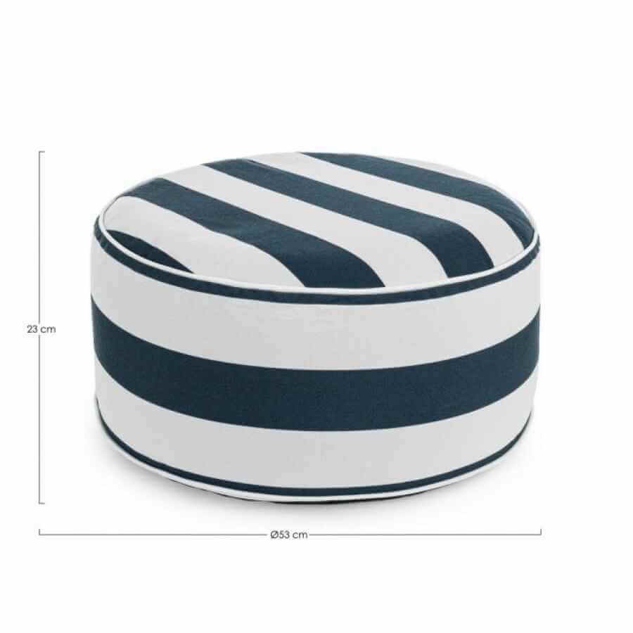 Pouf Gonfiabile da esterno (2 Pezzi) – RIGHE