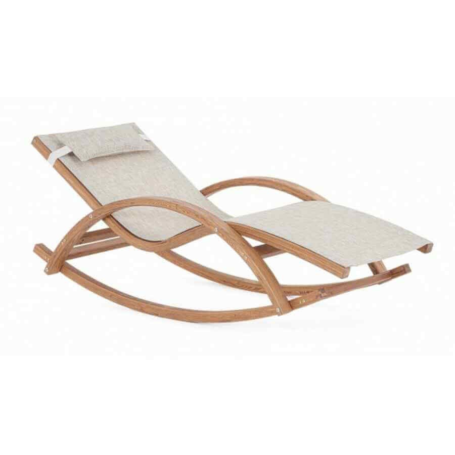 Chaise Longue Dondolo con cuscini – NOES