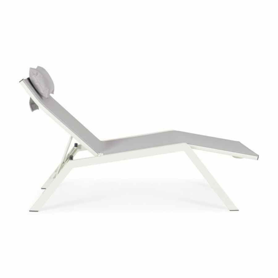 Chaise Longue da Giardino con Poggiapiedi – KRION