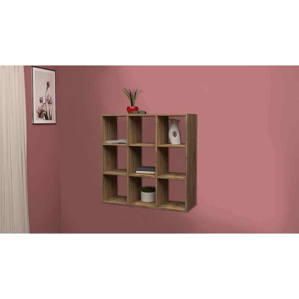 Libreria Moderna per Soggiorno 90x25x90cm – ECHO