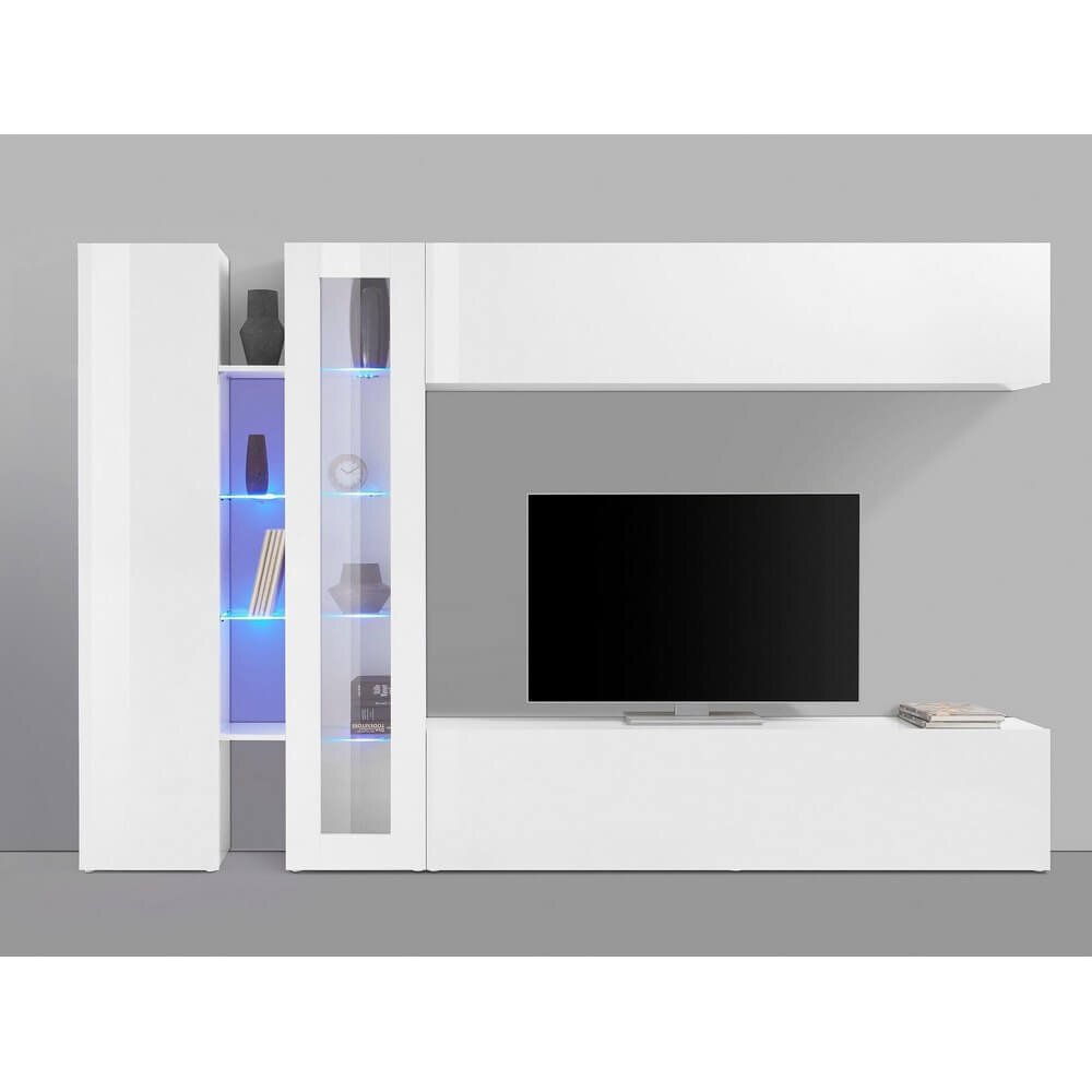 Parete Attrezzata Moderna per Soggiorno 280x30x180cm – ECHO
