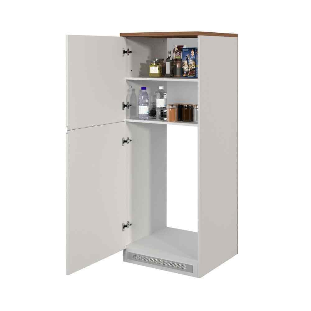 Mobile Porta frigo con 2 ripiani 60X60X164,5cm – NAUTILUS