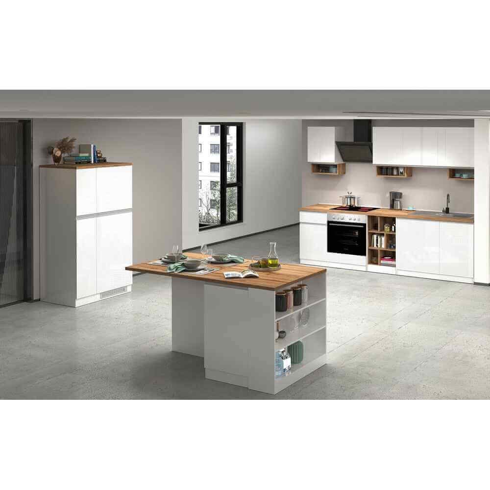 Mobile Porta frigo con 2 ripiani 60X60X164,5cm – NAUTILUS