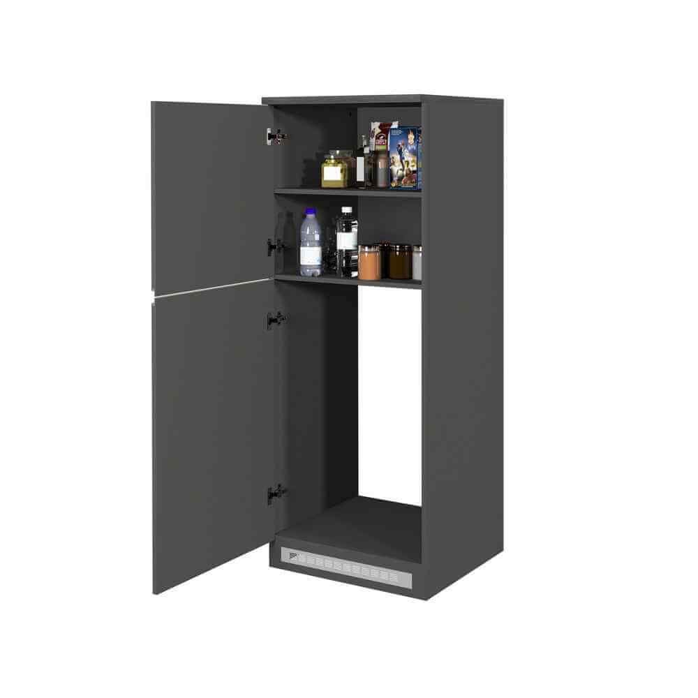 Mobile Porta frigo con 2 ripiani 60X60X164,5cm – NAUTILUS