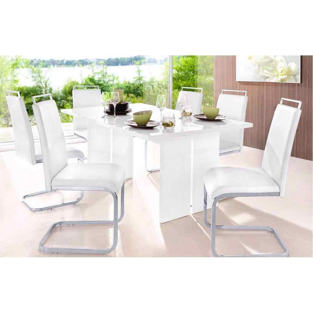 Tavolo Da Pranzo Allungabile Moderno 160/90/75cm – ANDROMEDA