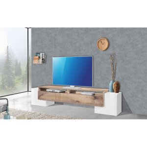 Mobile Porta Tv Moderno 210×35/45x45cm – APEX