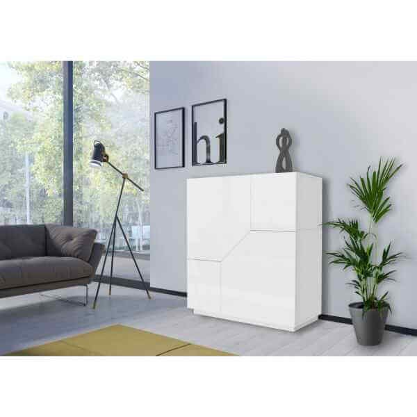 Credenza Soggiorno Moderna 100x43x106cm – NEBULA