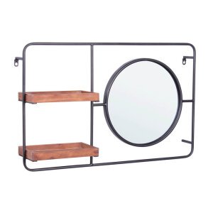 Specchio Reflector con Mensole (2 Pezzi) – COLLINS