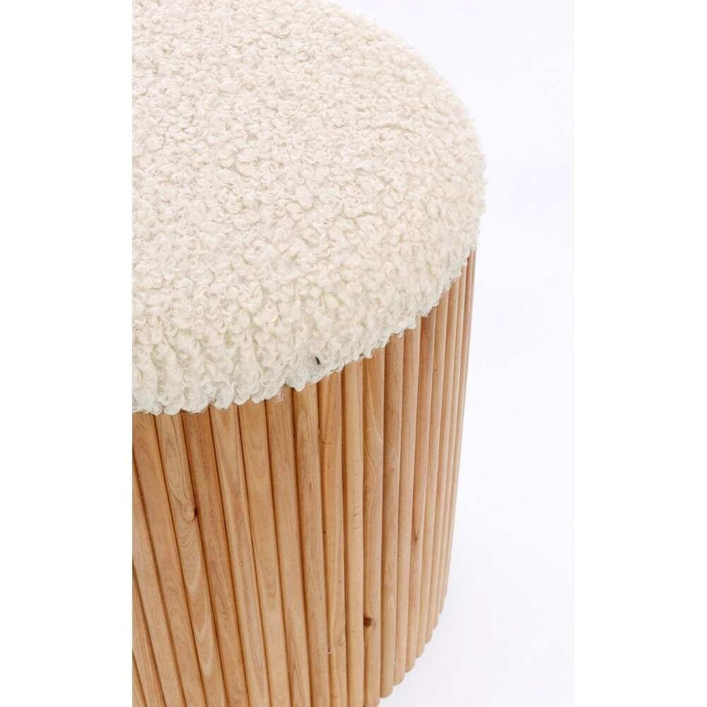 Set 2 Pouf Contenitore Neda Naturale Bia – RYAN