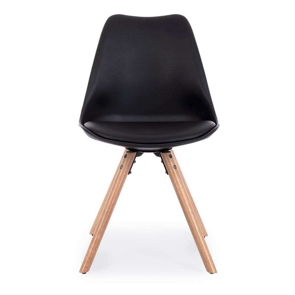 Sedia scandinava con cuscino (4 Pezzi) – FIO