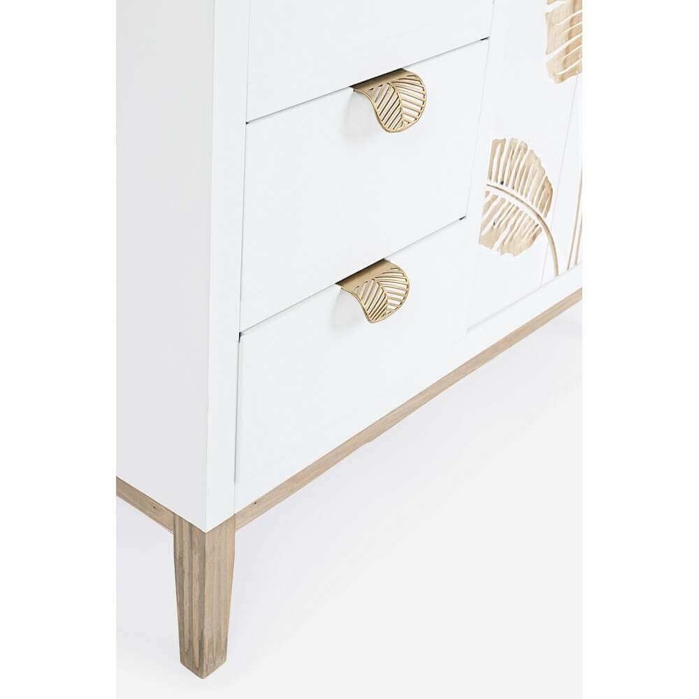 Credenza un’anta 4 cassetti – FLORA