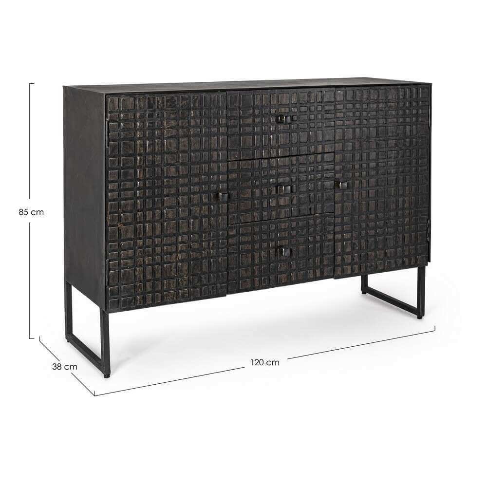 Credenza 2 ante 3 cassetti – DANIELLE