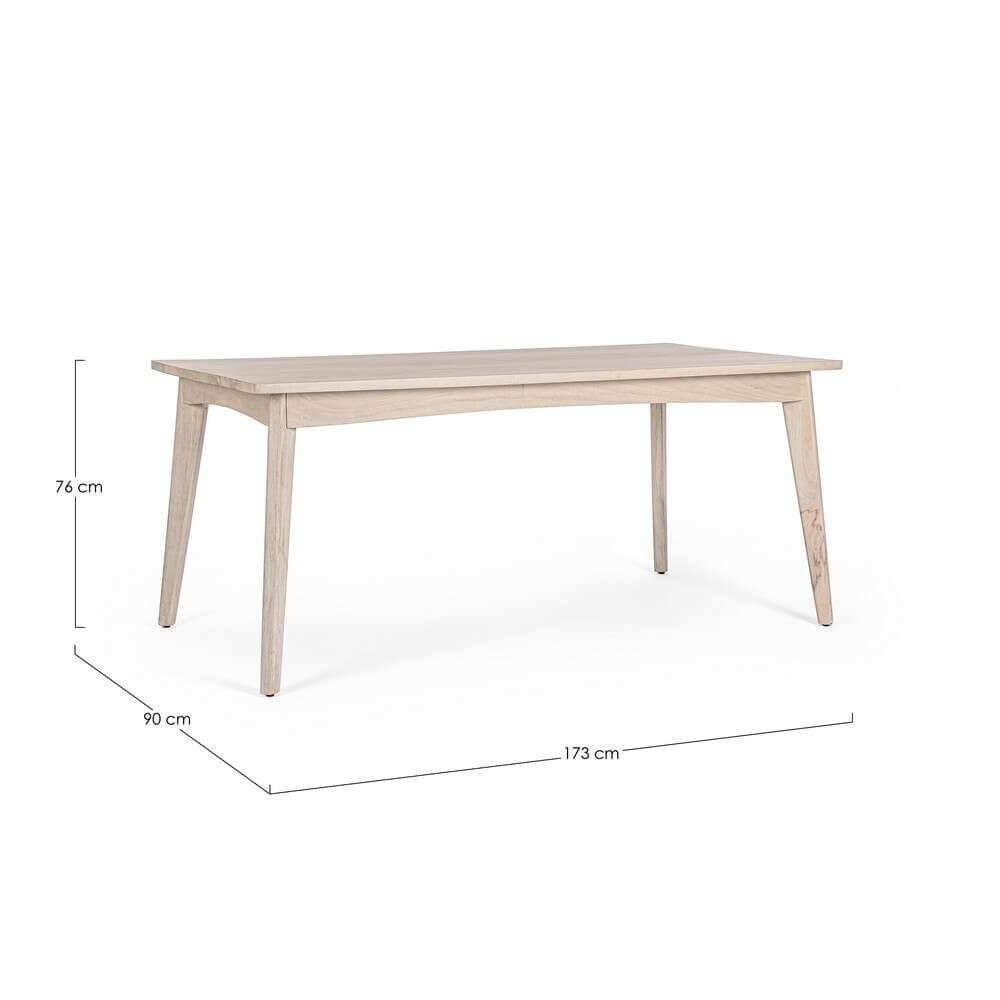 Tavolo da pranzo in legno 173X90 – LENA