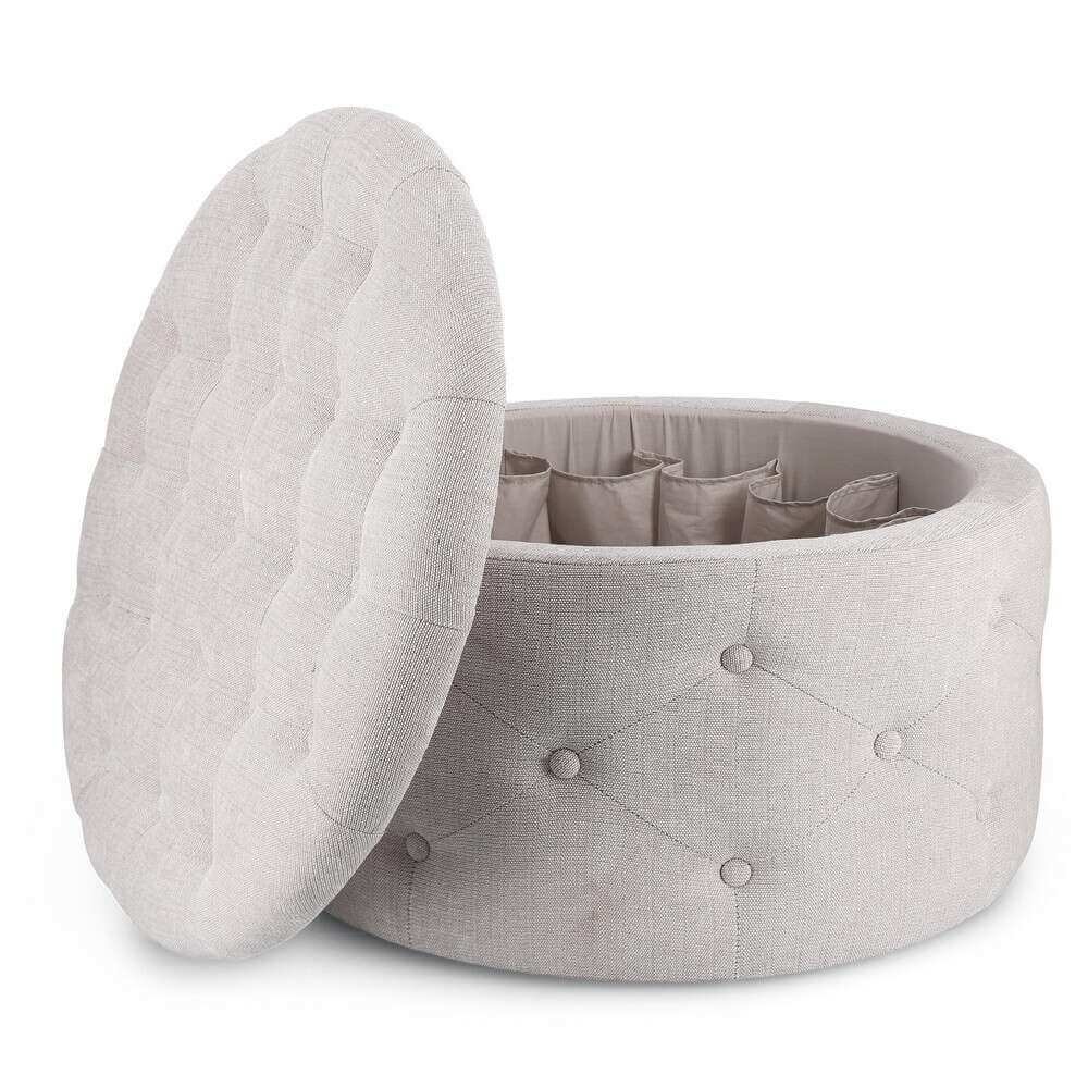 Pouf Contenitore Porta Scarpe – LEE