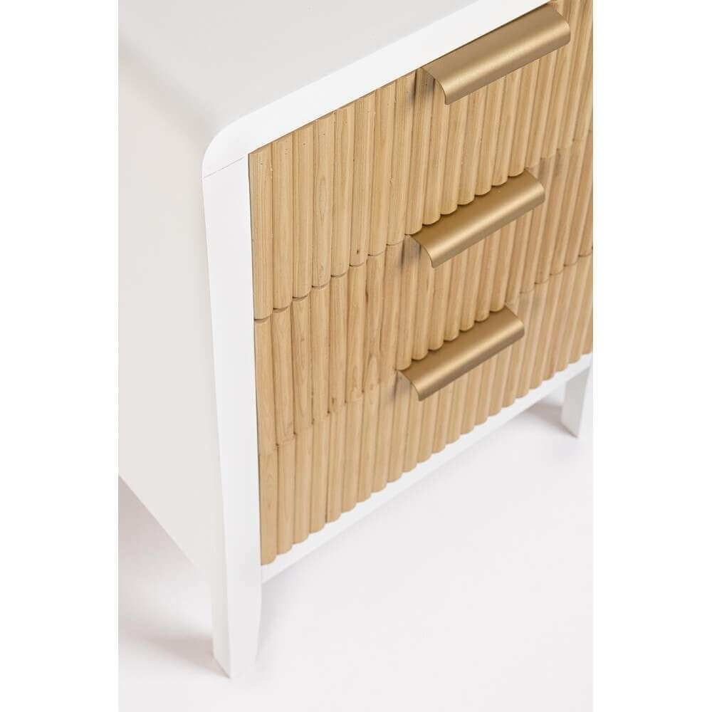 Cassettiera 3 cassetti Bia Naturale 40X62H – CHARLOTTE