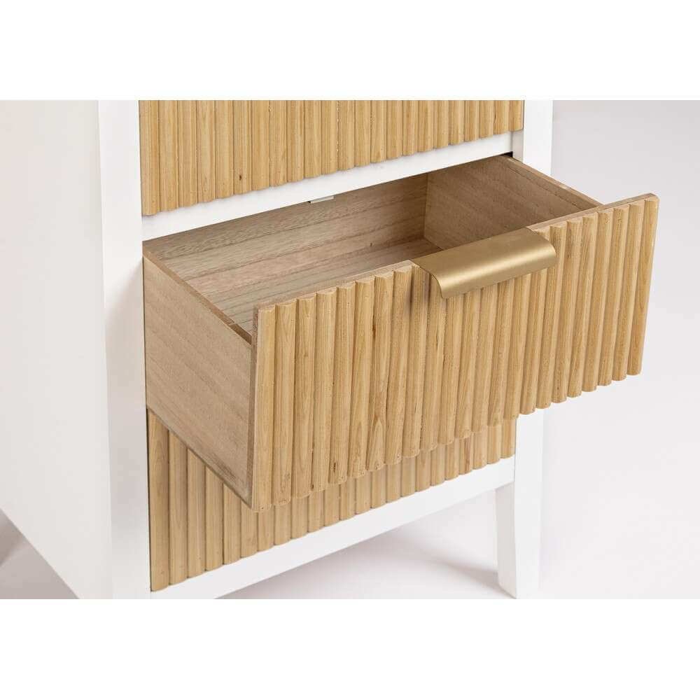 Cassettiera 3 cassetti Bia Naturale 40X62H – CHARLOTTE