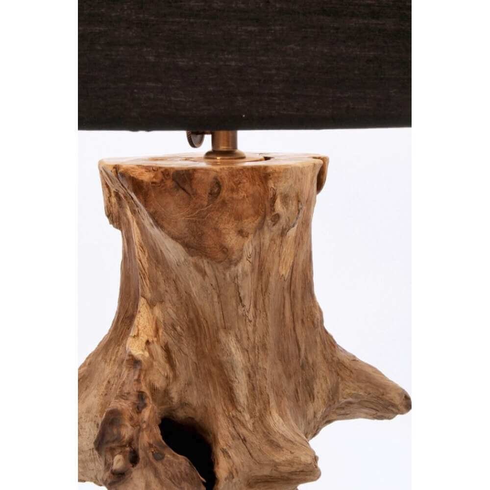 Lampada da Tavolo di design in legno di Teak – ANANYA